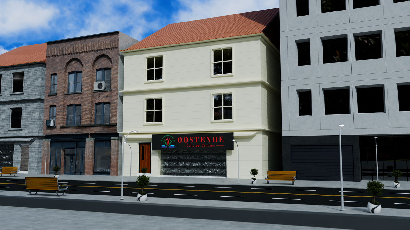 Gebouw van het Oostende Cultureel Centrum